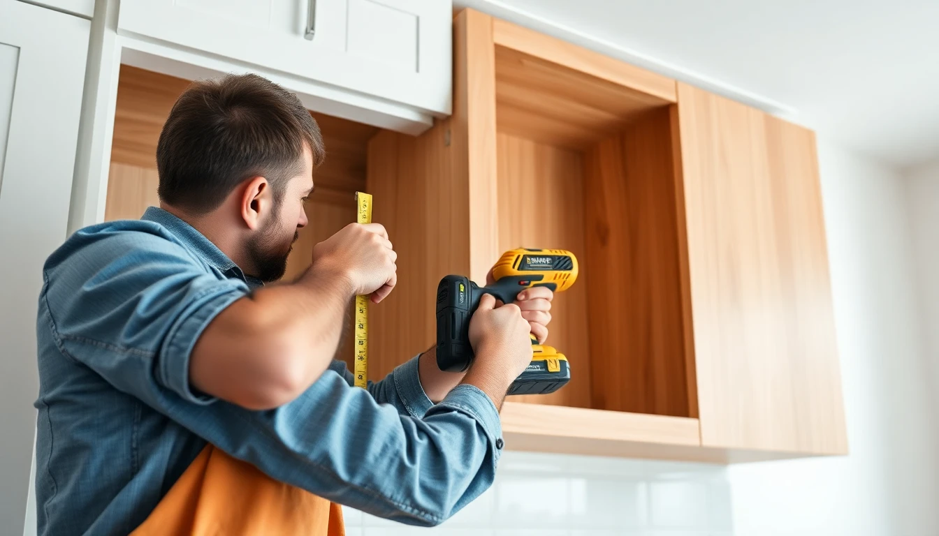 Custom Cabinet Installation